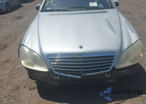 2003 Mercedes-Benz S 430 из США, поврежденный, VIN WDBNG83J23A359920